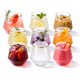 thumbnail image 1 of Copas de vino Oojami 40 unidades 355 ml con borde dorado, sin pie, 1 of 9