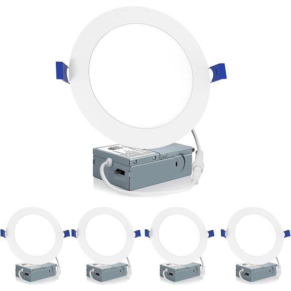 Luces LED empotrables Meconard, 4 piezas, 12 W
