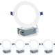 thumbnail image 1 of Luces LED empotrables Meconard, 4 piezas, 12 W, 1 of 3
