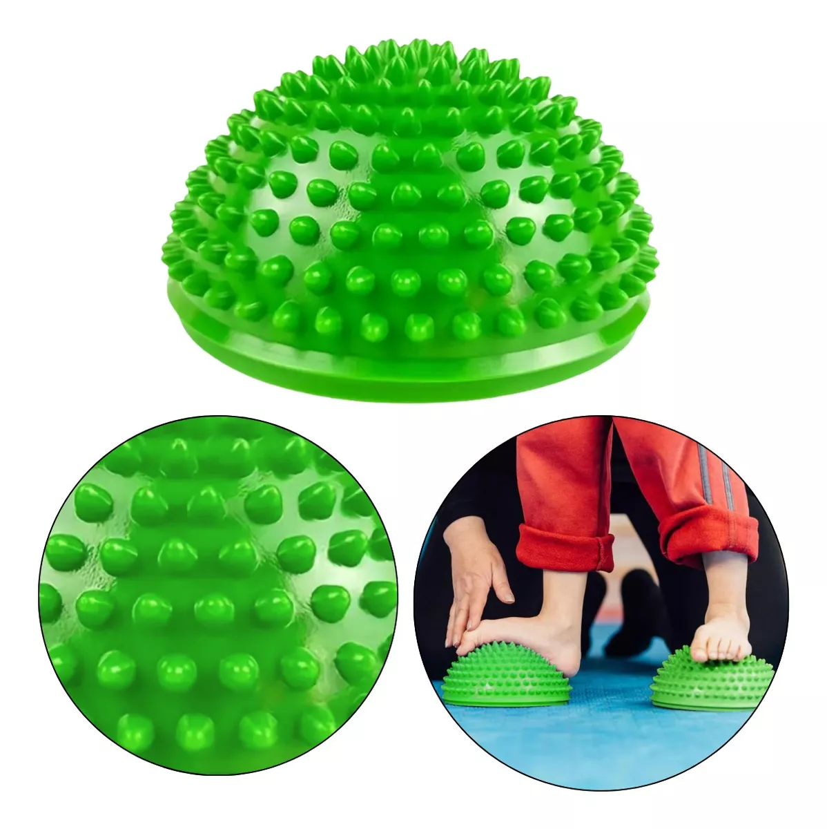 Linea Sport - Mini Bosu Erizo 16Cm Fitness/Crossfit Variaedad De Colores