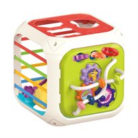 Magideal - Montessori Sensory Bin Shape Sorter Toys Habilidades Motoras Finas De Desarrollo Temprano Para Bebés De 1, 2 Y 3 Años, Niños Pequeños, Regalo De Cumpl Estilo B