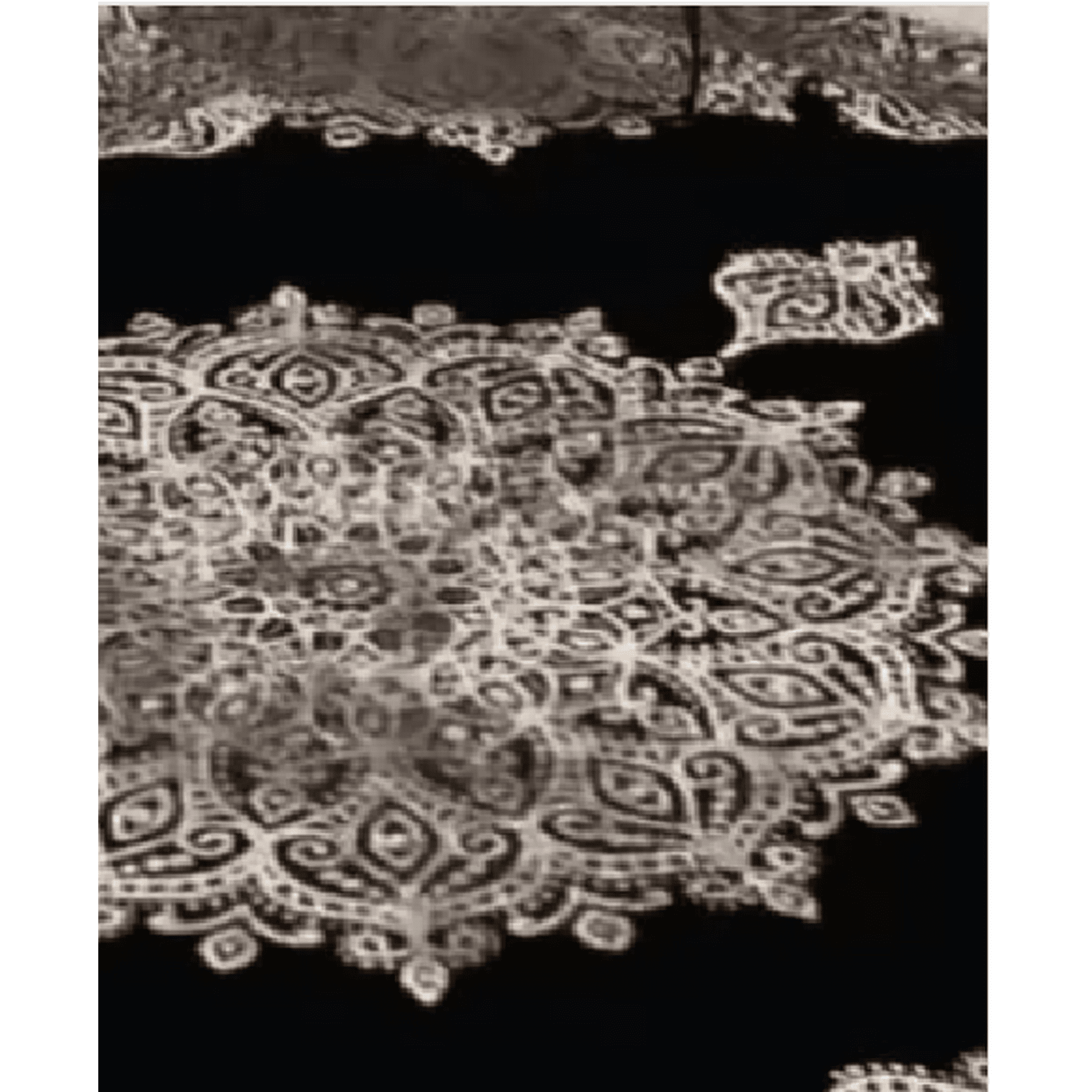 Genérico - Alfombra Living Con Diseños, Tipo Diseño 10