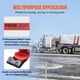 thumbnail image 4 of Correas para camiones VEVOR de 4 x 9 m, resistentes, con ganchos planos, 8165 kg, paquete de 10, 4 of 9