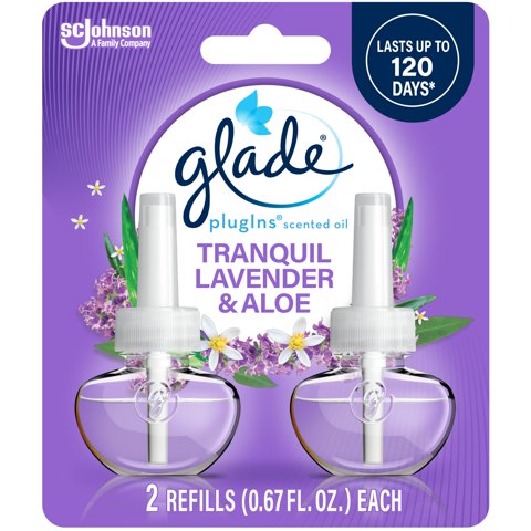 Recambios Glade Plugins Para Ambientador Tranquil Lavender & Aloe