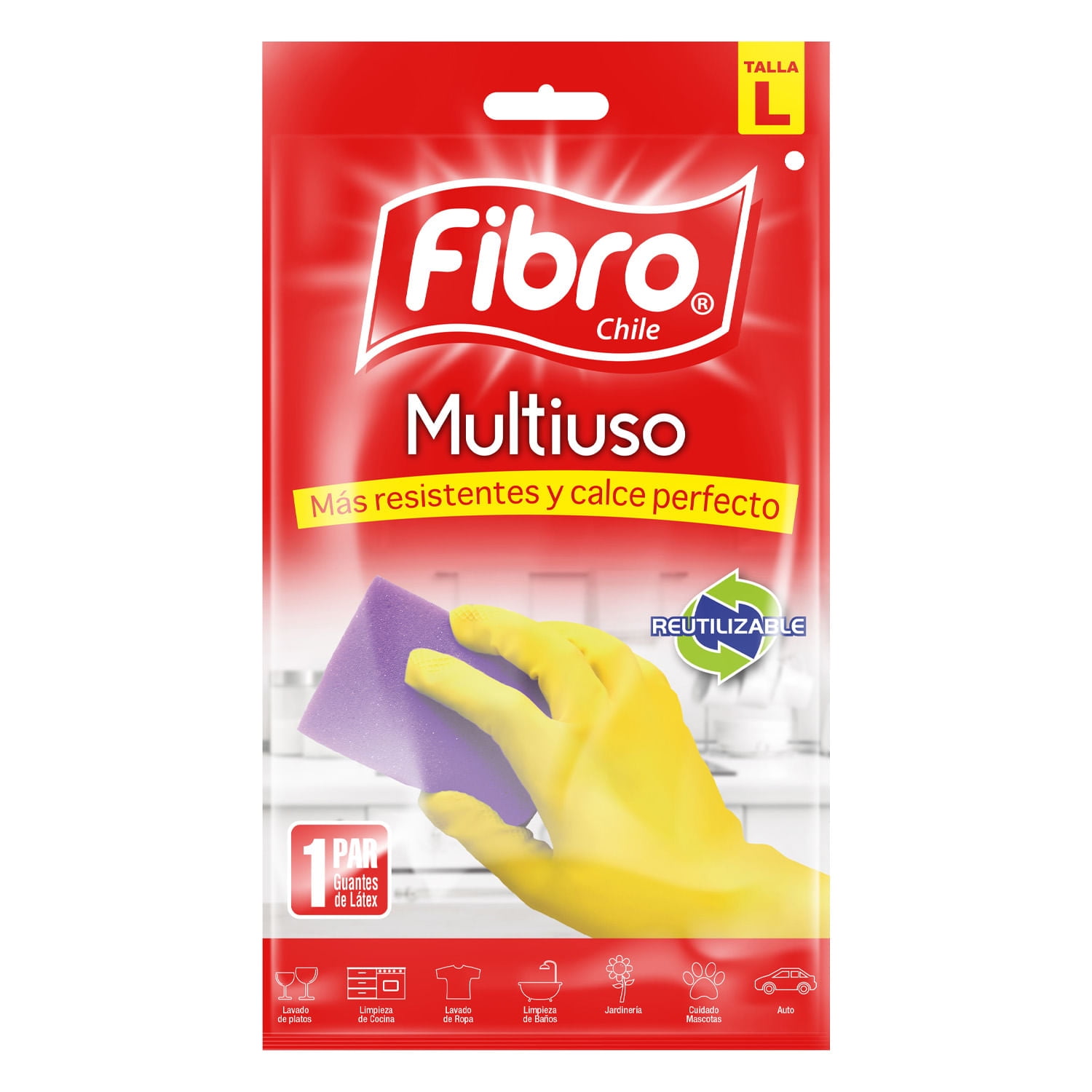 Fibro - Guantes Multiuso Grande