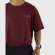 thumbnail image 2 of Polera Waffer OverSize Burdeo Hombre Konko, 2 of 3