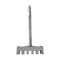 Ioensy - Cortador De Agujeros Cuadrados Apto Para Acero Tipo 86 Para Proyectos De Bricolaje Y Mejoras En El Hogar Con Mango Cuadrado De Cemento