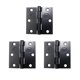 thumbnail image 1 of Pack 3 Bisagras Acero Odis 3”× 3”×2,0mm - Negro, 1 of 7