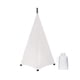 thumbnail image 3 of DJ Light Speaker Stand Cover Iluminación Trípode Stand Scrim Para Eventos Bodas Blanco 2 Lados, 3 of 5