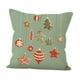 thumbnail image 3 of Funda De Almohada Navideña, Funda De Almohada Decorativa Para Sofá Estilo Rústico, Sala De Estar, Estampado De Estrellas Navideñas B, 3 of 3