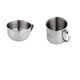 thumbnail image 5 of Taza que acampa portátil de la taza de la leche del café del ni?o del acero inoxidable 2pcs con la manija, 5 of 5