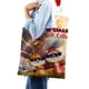 thumbnail image 4 of Chip 'n' Dale Park Life Bolso de tela con estampado de lienzo para mujer, bolsa de compras reutilizable y estética, con cremallera interior, regalo para mujer,40*40cm., 4 of 6
