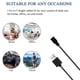 thumbnail image 2 of Cable micro USB MYFON de carga rápida, paquete de 2 unidades, 1,8 m, para Android, 2 of 7