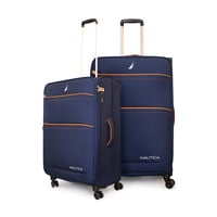 Pack 2 Maletas De Tela M+L Nautica Lisboa 20K Y 23K Azul