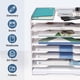 thumbnail image 4 of Bandeja de archivos SONGWAY de 8 niveles tamaño legal 38 × 27 × 39 cm, 4 of 8