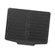thumbnail image 4 of Tapete De Silicona Para Secar Platos, Fácil De Limpiar, Para Debajo Del Fregadero Del Refrigerador, Resistente, Color Negro, 4 of 5