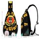thumbnail image 2 of La Morsa Cantante Riñonera Bandolera con Estampado Integral para Hombres y Mujeres, Bolso Cruzado Gráfico de Tendencia, Mochila de Hombro Streetwear para Ciclismo y Deportes, Riñonera Versátil Casual, 2 of 6