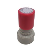 Magideal - Sello De Reloj, Sello De Maestro, Herramientas De Enseñanza Para Niños, Papelería, Sello De Tiempo Para Invitación, Hoja De Trabajo, Tarjeta Didáctica Tinta Azul