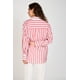 thumbnail image 2 of Camisa Rayada Sara Eclipse rojo L, 2 of 4
