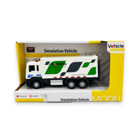 Camión Contenedor A Fricción Con Luces Y Sonidos Magnetics