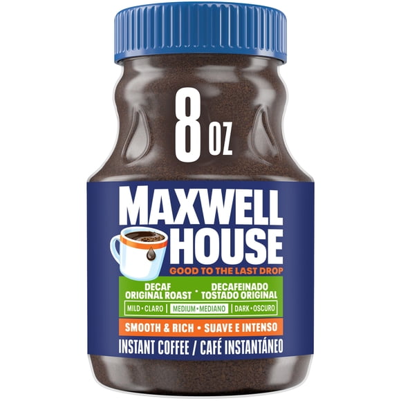 Café instantáneo Maxwell House Original Roast descafeinado 227 g
