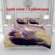 thumbnail image 1 of 3pcs The Witch Hunters Fly Freely and Embrace Each Other Affectionately Themed Printed Bedding Set Soft Duvet Cover and Two Pillowcases, 1 of 5