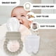 thumbnail image 4 of Comedero y mordedor para alimentos frescos SnuggyBaby, 100% silicona, color blanco, 4 of 6