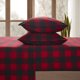 thumbnail image 2 of Sábanas de franela, colección Sweet Home, Buffalo Check Plaid, 2 of 6