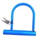 thumbnail image 4 of en U para bicicleta - en U antirrobo resistente para bicicleta - en D para bicicleta con llaves para bicicletas eléctricas y , Azul, 4 of 5