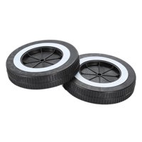 Magideal - 2 Ruedas De Repuesto Para Barbacoa, Resistentes Al Desgaste, Fáciles De Instalar, Para Parrilla De Gas, Para Carretilla De Mano, Para Cocina, Jardín,