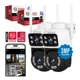 thumbnail image 1 of Pack X2 Camara De Seguridad 2.4g Zeker Doble 3mp Impermeable Negro, 1 of 3