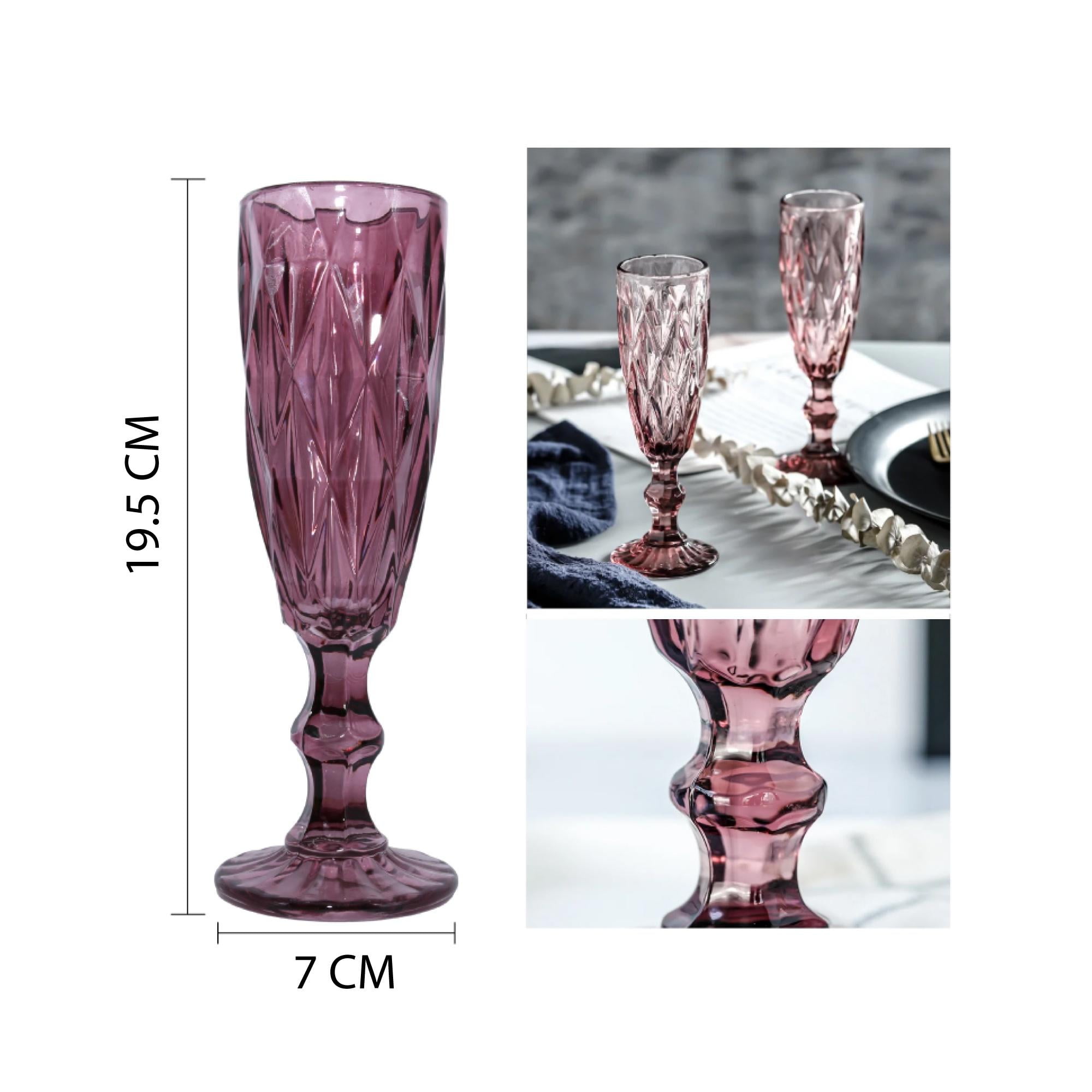 Xianzhu - Copa Tallada Para Aperitivo 160ml - Rosa