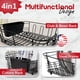 thumbnail image 4 of Estante para secar platos Better Houseware en fregadero de acero inoxidable, 4 of 7