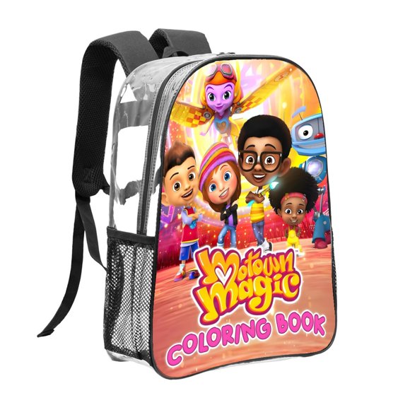 Mochila Motown Magic Transparente 31x43 cm