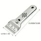 thumbnail image 2 of 1pc Multi-Purpose Razor Blade Scraper Cleaning Stainless Steel Tool For Stovetop, Wall, Oven, Paint, Caulk, Labels, Adhesive, Sticker, Tile Window, 2 of 4