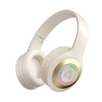 Genérico - Audifonos Inalambricos Bluetooth V5.3 Microfono Luz Led Lau