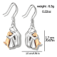 thumbnail image 3 of Aros Mujer Perro Pendientes Plata 925 Mascota Joya Regalo, 3 of 3