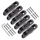 thumbnail image 1 of Set De 6 Piezas De Puente Individual Para Guitarra Eléctrica, Negro, 1 of 3