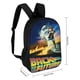 thumbnail image 2 of Volver al Futuro-theme Backpack, Campus style schoolbag Bookbag with Adjustable Shoulder Straps And Large Zip Compartment, Unisex Travel Bags., 2 of 6