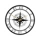 thumbnail image 3 of Reloj De Pared Redondo Minimalista 12 Pulgadas Acrílico Colgante De Pared Relojes Decoración Para El Hogar, 3 of 5