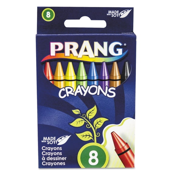 Crayones de cera Dixon, paquete de 1 de 8 piezas