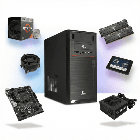 Pc Gamer Ryzen 5 3400g x 8GB RAM 256GB SSD - NUEVO