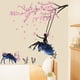 thumbnail image 2 of Fairy Girl & Butterfly Wall Stickers, Removable Wall Stickers For Living Room, Bedroom, Room Wall Decals, 2 of 4