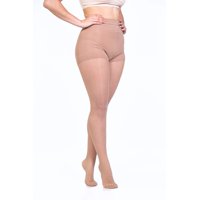 Medivaric - Pantys De Compresión 140 Mujer Para Varices 15-20 Mmhg Xl Natural