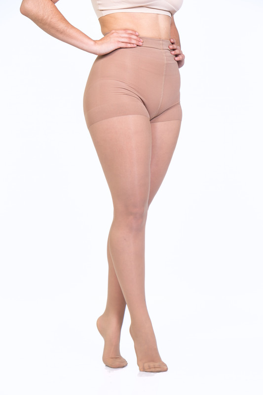 Medivaric - Pantys De Compresión 140 Mujer Para Varices 15-20 Mmhg Xl Natural
