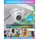 thumbnail image 5 of Sistema de cámara de seguridad ZOSI 3K Lite de 8 canales con disco duro de 1 TB 4 Dome, 5 of 9