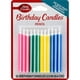 thumbnail image 1 of Velas de cumpleaños Betty Crocker tipo lápiz, 24 unidades, 2,5 pulgadas, 1 of 1