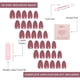 thumbnail image 4 of Set de 30 uñas Glamnetic Fall Mauve Short Ovaled de Press On Nails, 4 of 6
