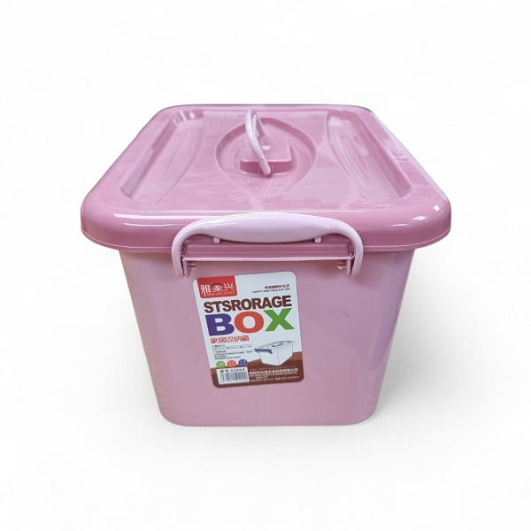Yayongxing - Caja De Almacenamiento Para El Hogar Color Rosado 34.7 X 23.5 X 17.9