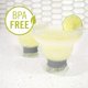 thumbnail image 5 of Juego de 4 vasos de margarita Host 355 ml gris aislado, 5 of 8